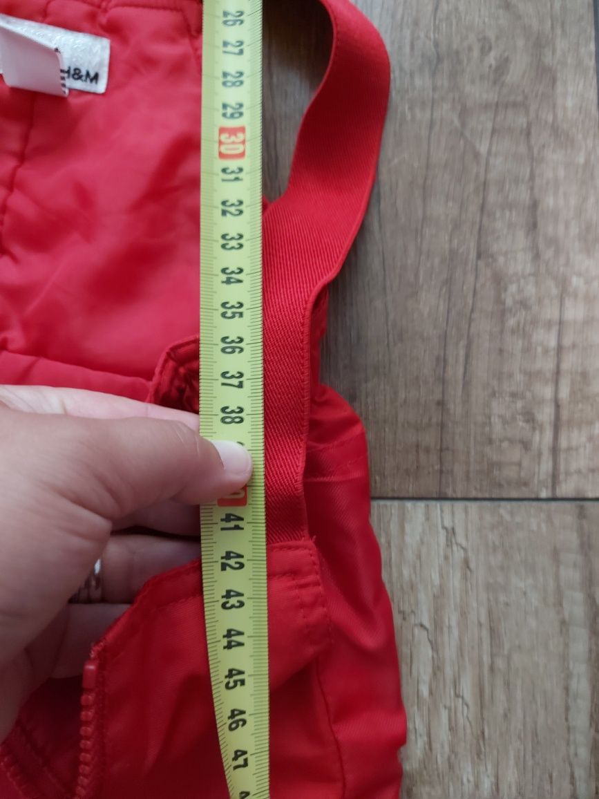 Spodnie H&M 86 na szelkach