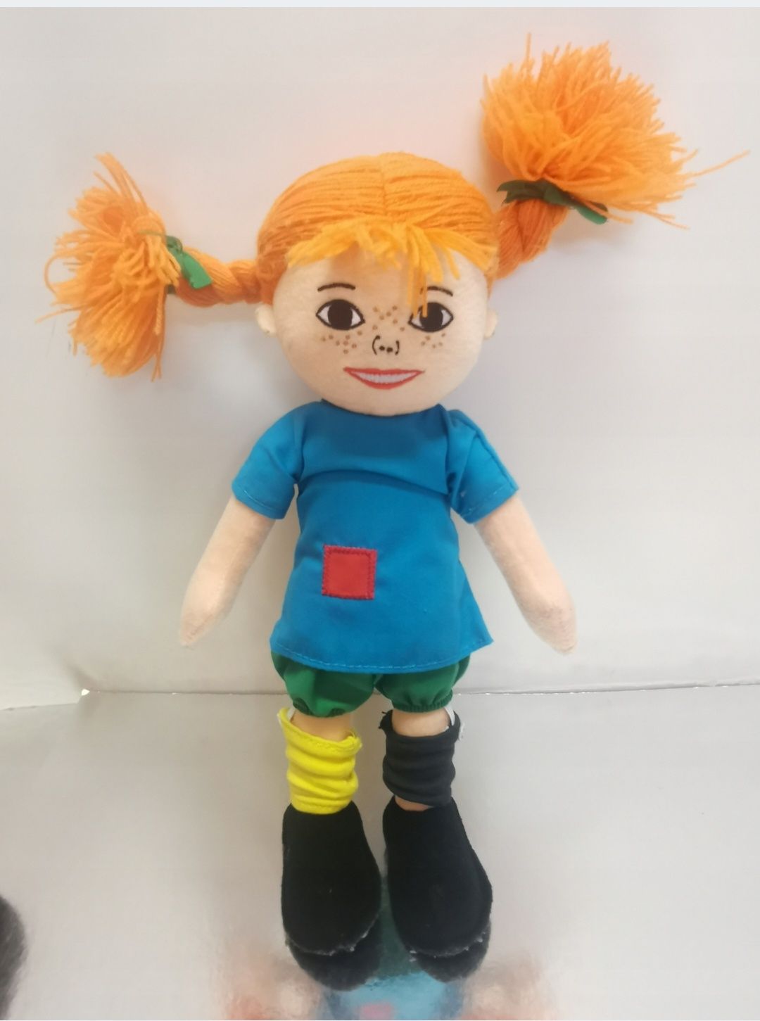 Pippi Langstrumpf Fizia Pończoszanka Pipi maskotka 32cm oryginał Micki