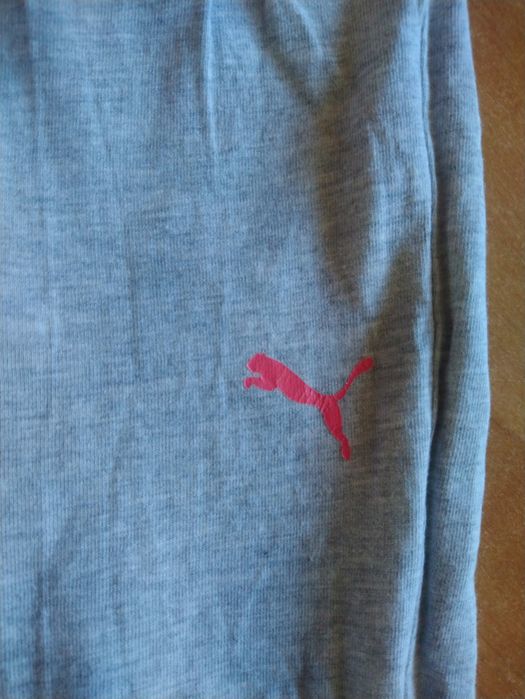 Komplet zestaw bluzka t-shirt koszulka spodnie rybaczki puma