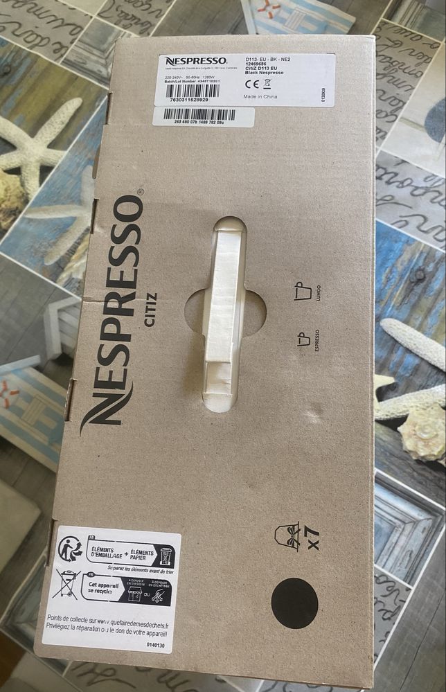 Maquina de café Nespresso Citiz - nova