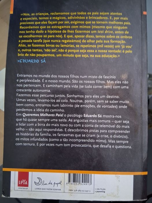 Eduardo Sá queremos melhores pais