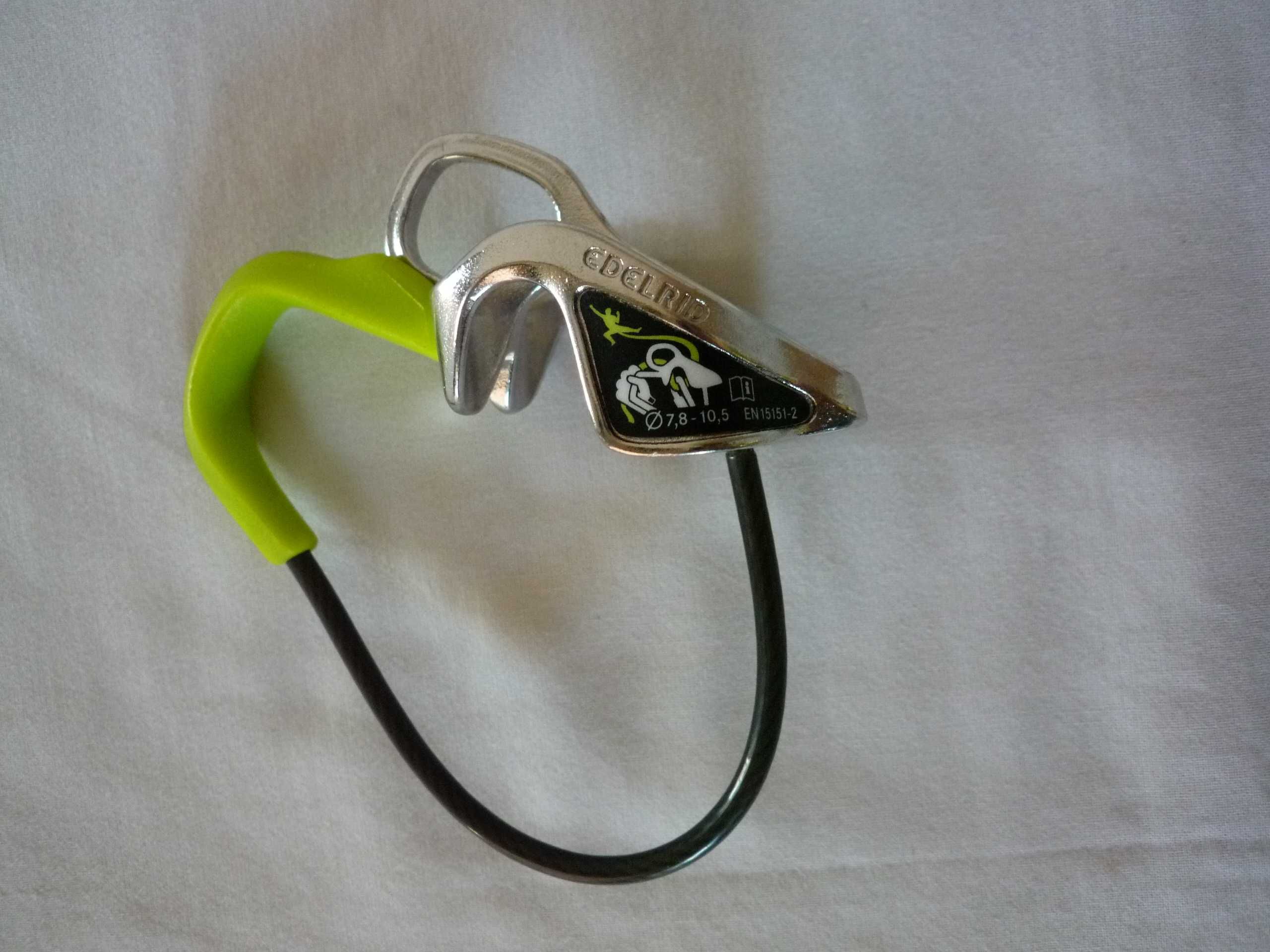 EDELRID Mega Jul lekki i wytrzymały przyrząd asekuracyjno - zjazdowy