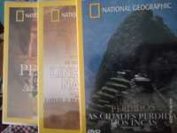 Petra,linhas de nazca Incas Dvds national Geographic