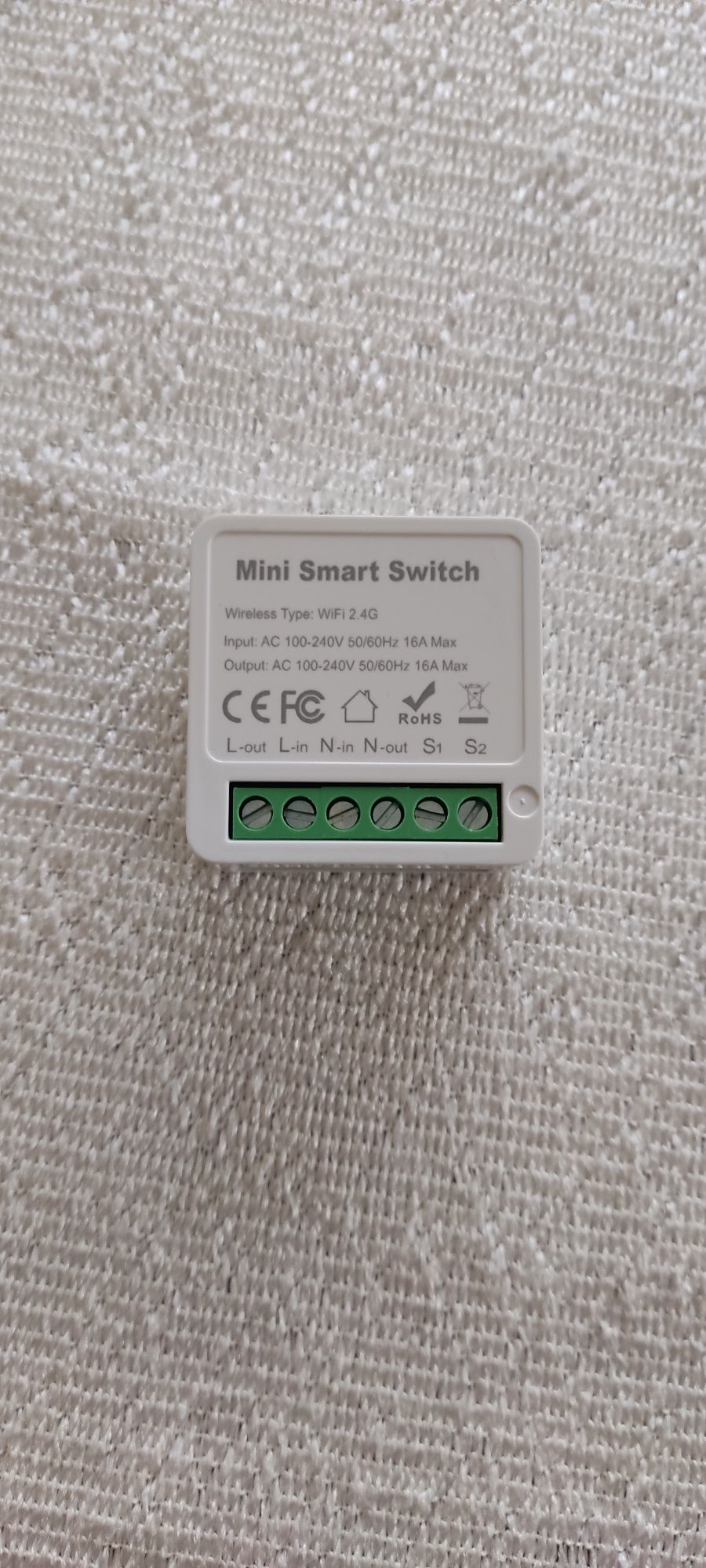 Mini przełączniki dopuszkowe wifi Smart Home 3 Sztuki