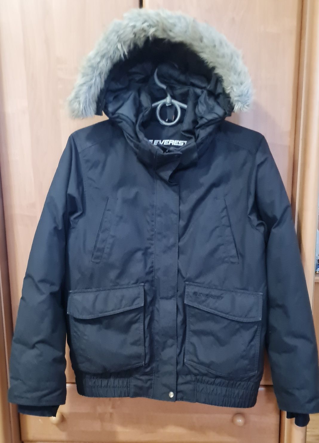Очень теплая и качественная куртка/пуховик Everest р.152