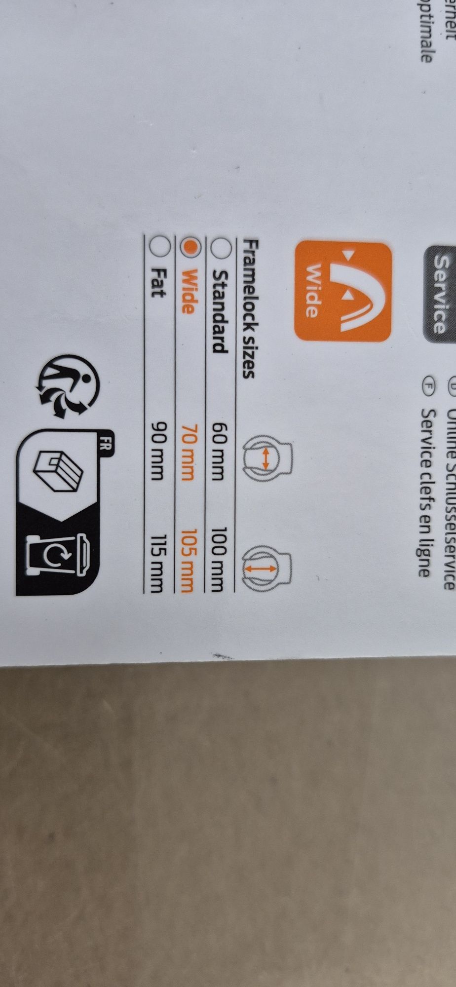 Blokada tylnego koła  AXA Block XXL