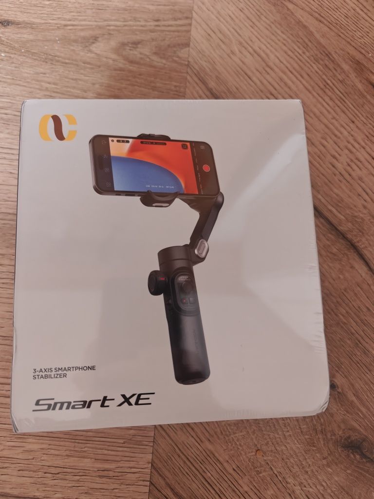 Stabilizator Gimbal Smart XE 3-Axis do smartfona – NOWY, zafoliowany