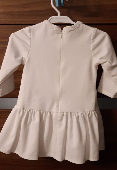 Komplet  ubranko do chrztu Balumi r.80 sukienka  i bolerko