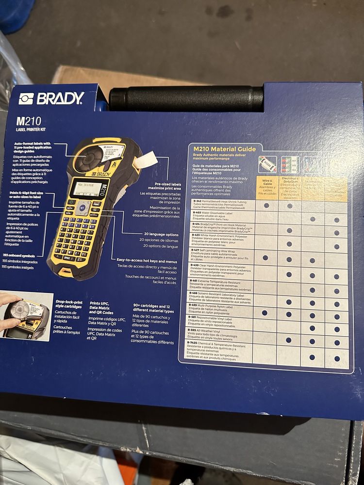 Принтер етикеток Brady M210