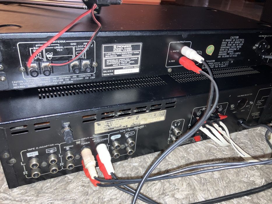 Amplificador+Tuner vintage Pioneer
