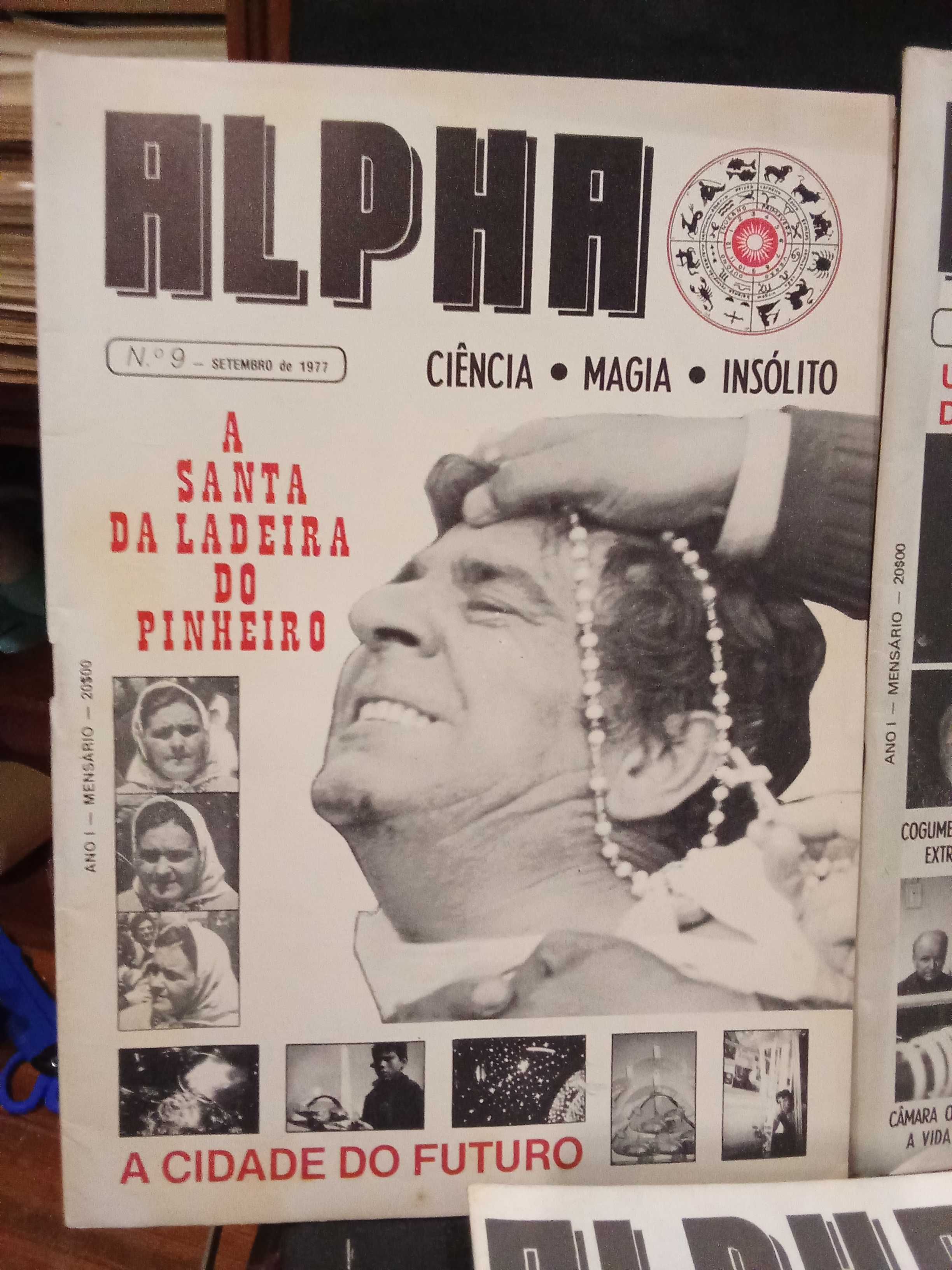 Revistas Alpha - Ciência, Magia, Insólito 3 Unidades