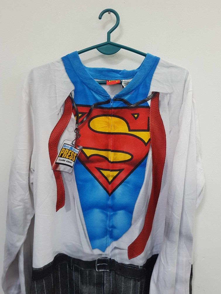 Strój przebranie Clark Kent Superman dla dorosłych rozmiar XL. A2936