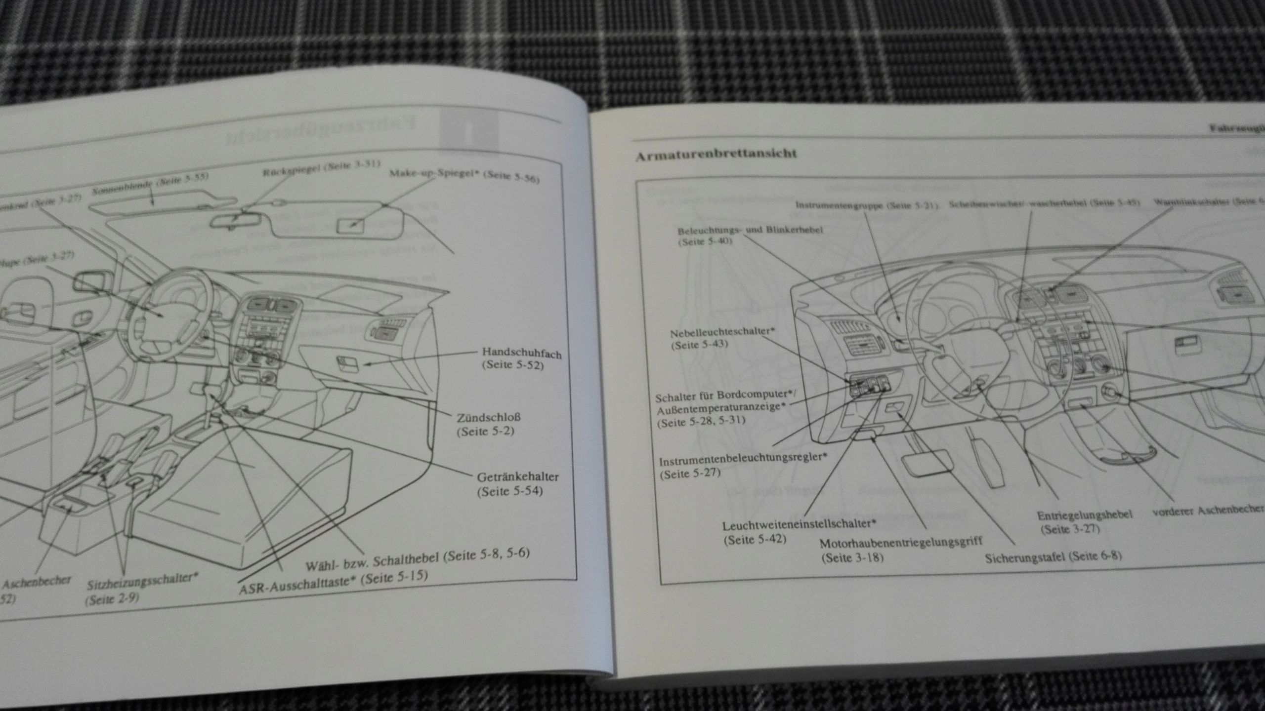 Mazda Premacy Instrukcja Obslugi Ksiazka 1999