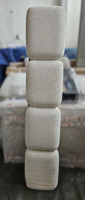 Łóżko TEDDY Westwing - boczny element jasny beż