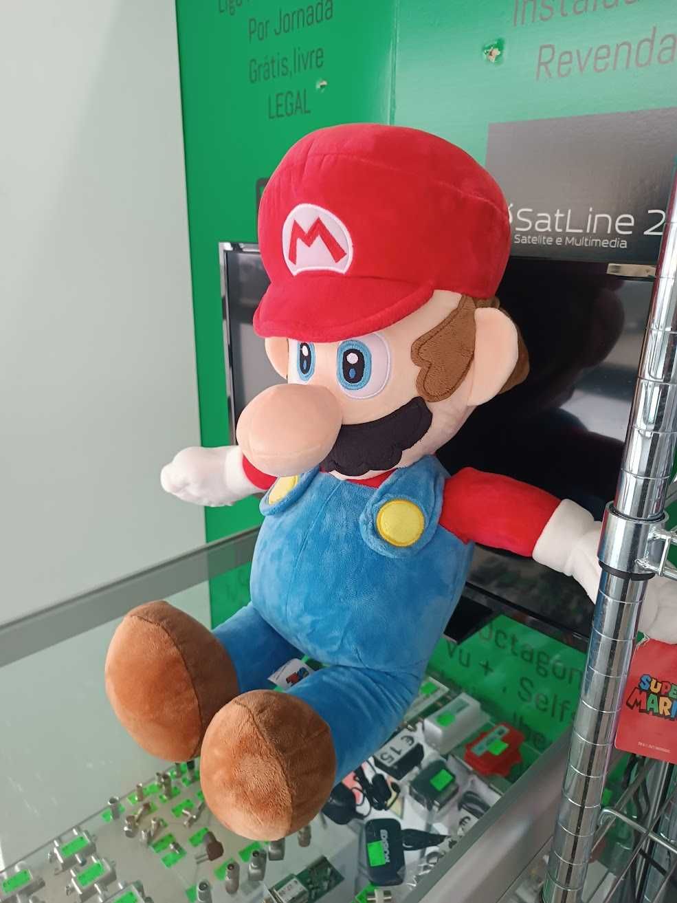 Novidade:Peluche Mario Classic Super Mario Bros 60cm