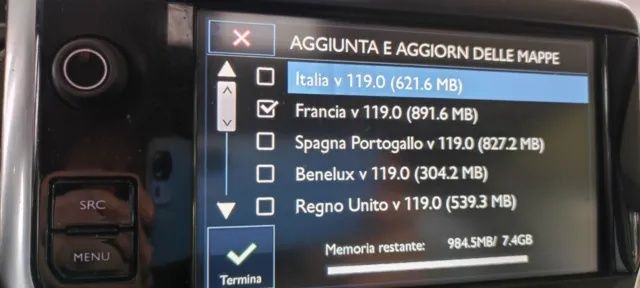 Aktualizacja Map Mapy PL Menu Peugeot Citroen Rt3,4,5,6SmegTTRNeg NG4