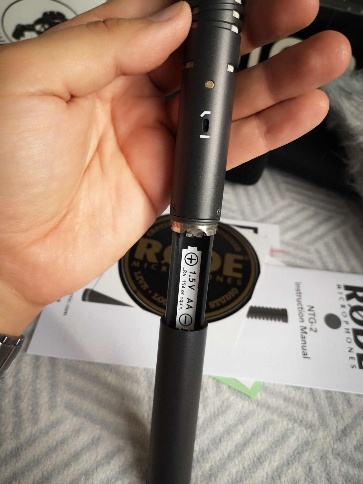 Mikrofon RODE NTG-2 reporterski nakamerowy pojemnościowy + kabel PROEL