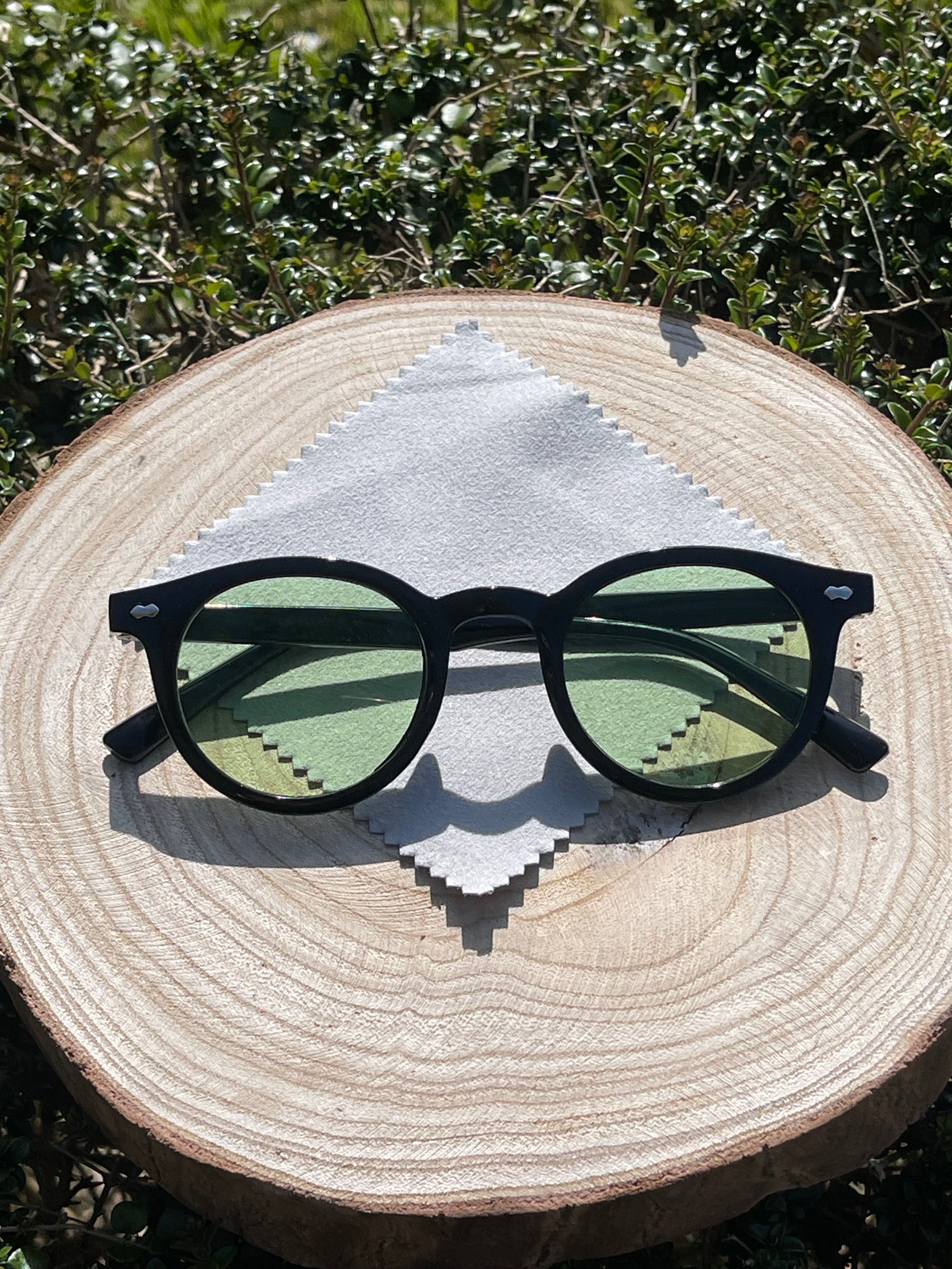Óculos de sol lente verde