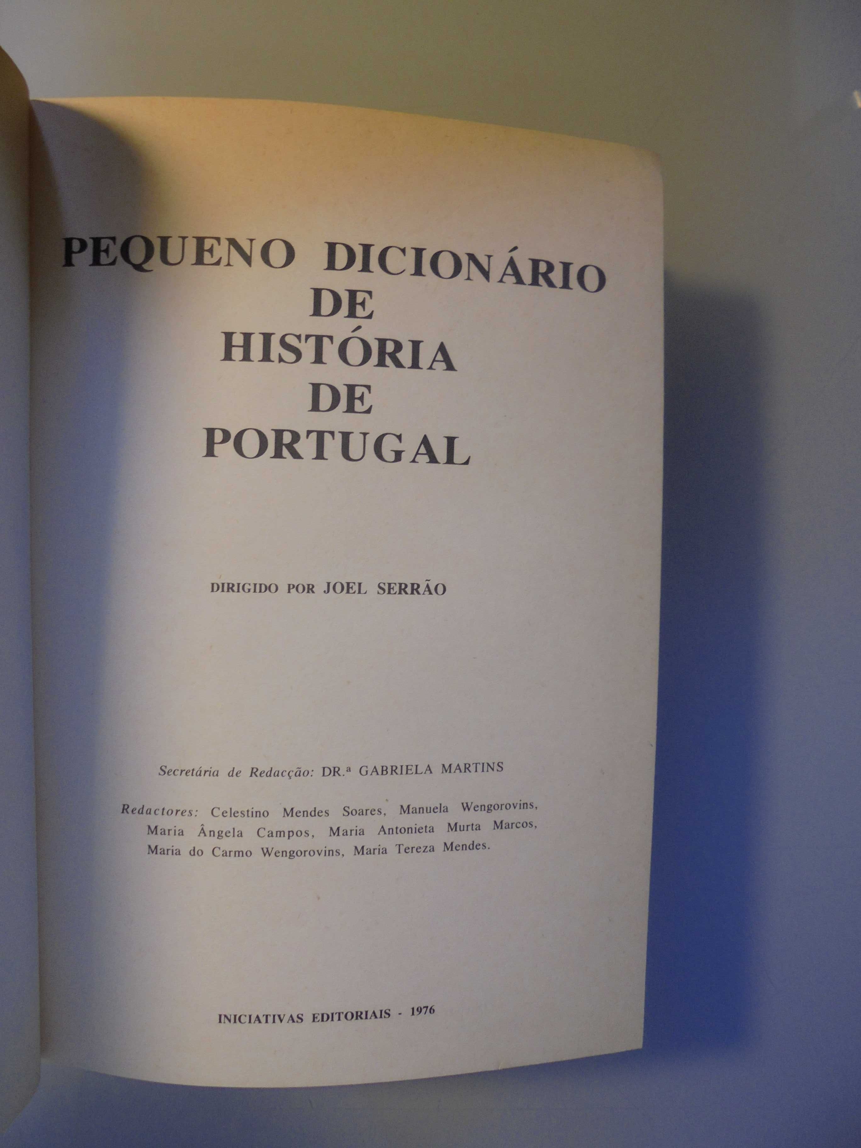 Serrão (Joel);Pequeno Dicionário da História de Portugal