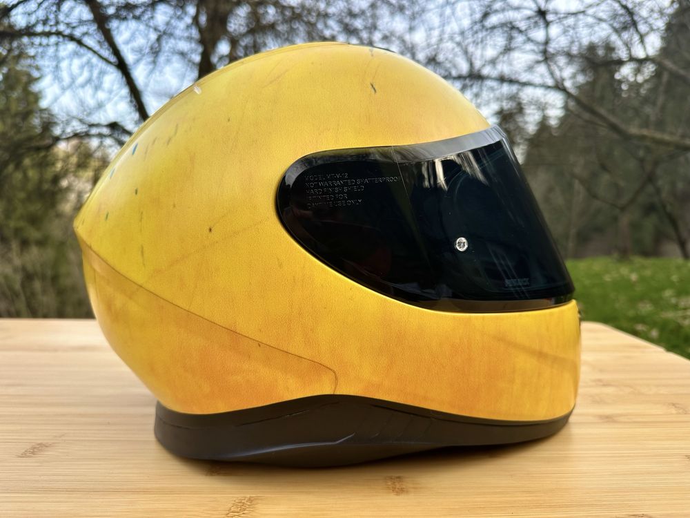 Мотошолом MT Helmets M (56-58) мотошлем авторської роботи