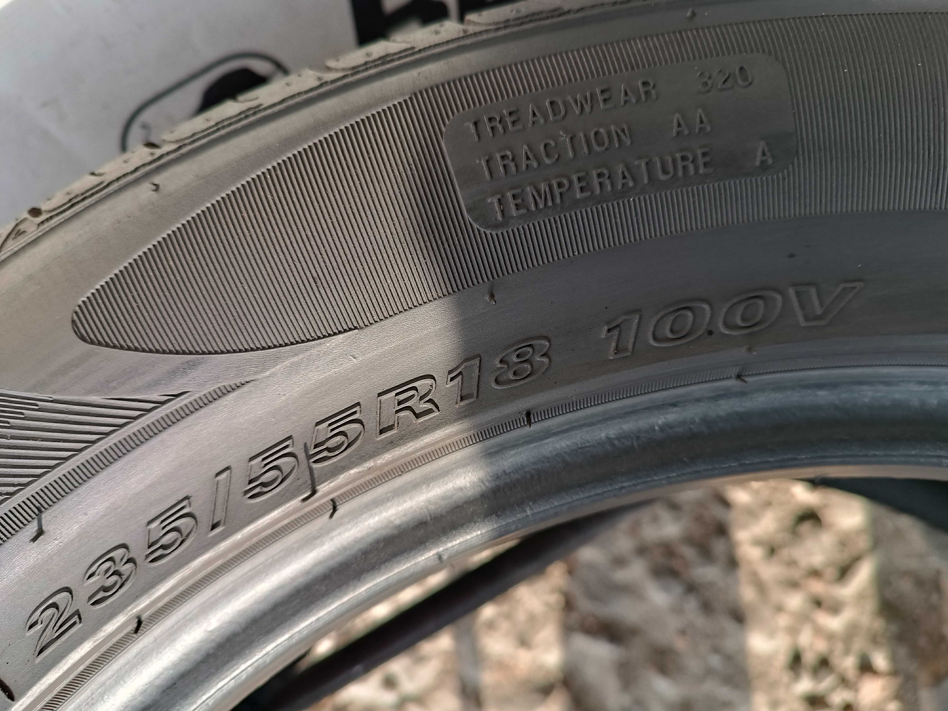 Літні шини 235/50 R18 Nexen n'fera su1	2020рік 6мм