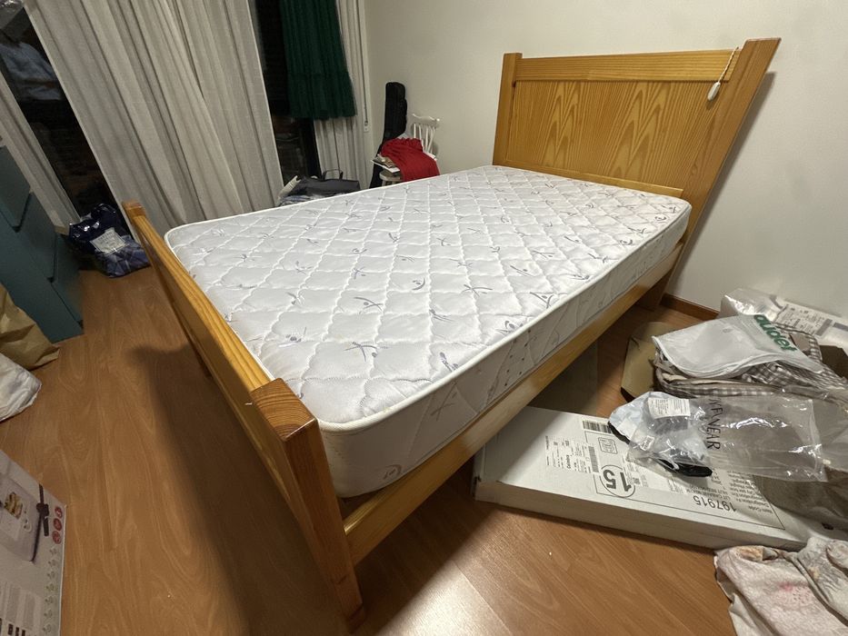 Cama corpo e meio em ponho