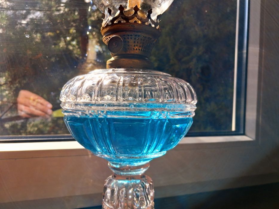 Piękna BREVETE L&B ponad 100-letnia lampa naftowa ! Belgia 1900 rok