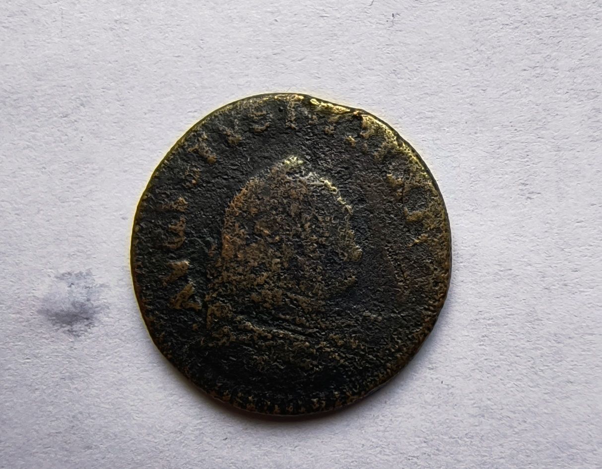 1 grosz Agust III Sas, 1755 r.