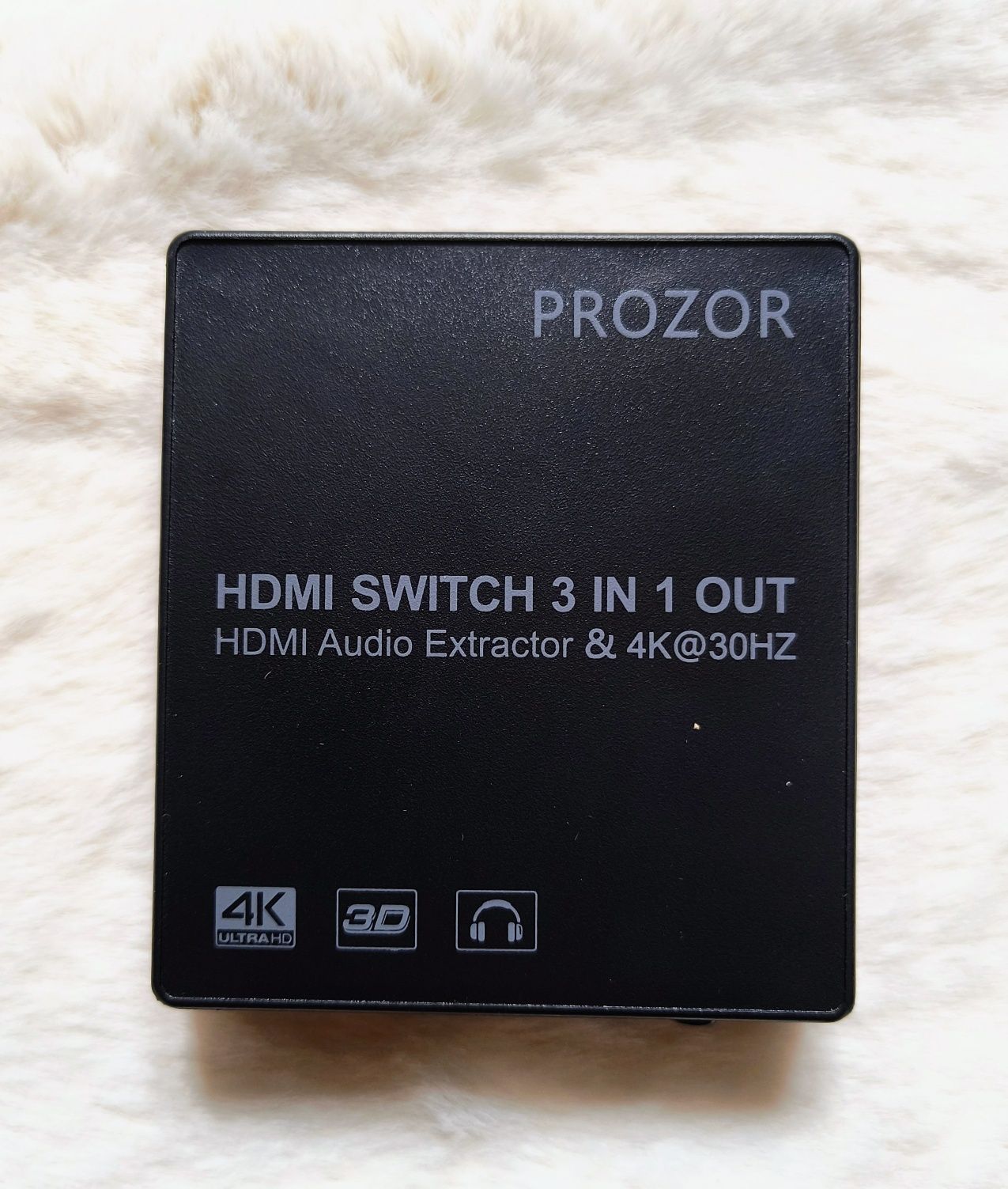 Konwerter HDMI 3x1 z Ekstraktorem Audio
