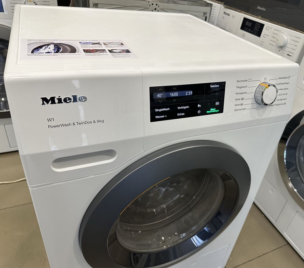 Miele WCI 870 WPS(Німеччина) 9кг. Меню. PowerWash. Дод.програми. Ціна!