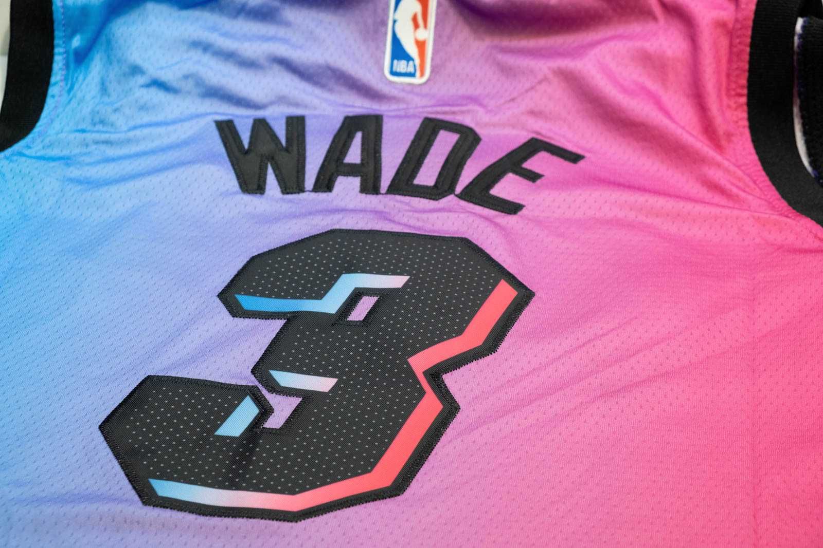 Koszulka NBA, koszykówka, Miami Heat, D.Wade, City Ed. , M , nowa
