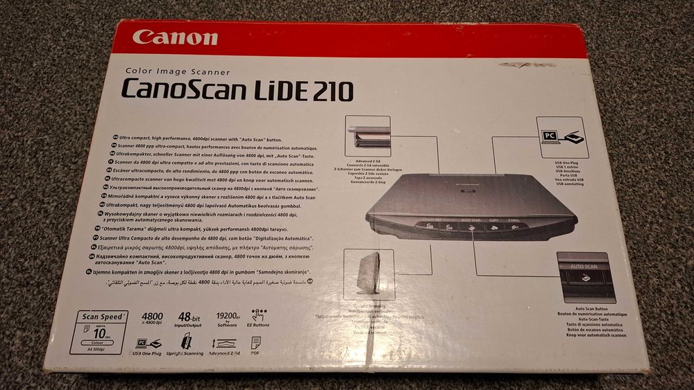 skaner Canon LiDE 210
