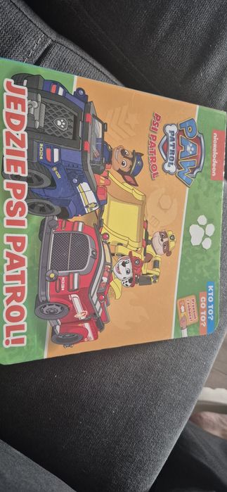 Książeczka Jedzie Psi patrol
