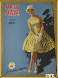 Świat Mody - lato 1960r/ magazyn / moda / czasopisma