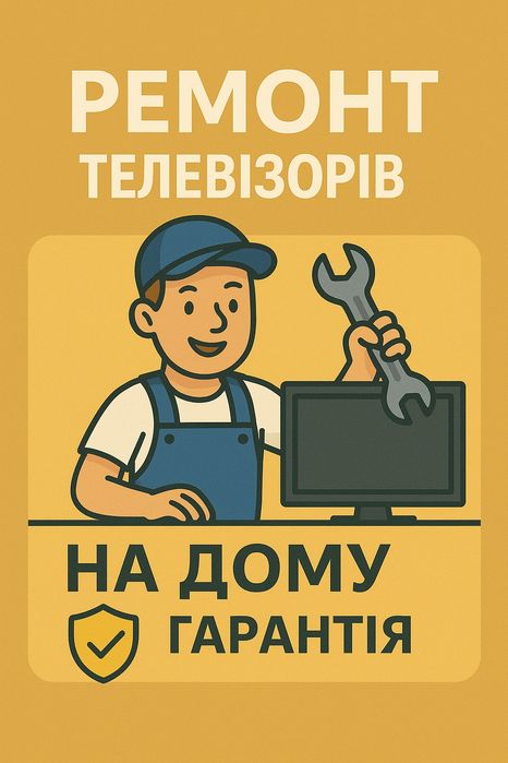 Ремонт телевізорів на дому. Майстер на виїзд