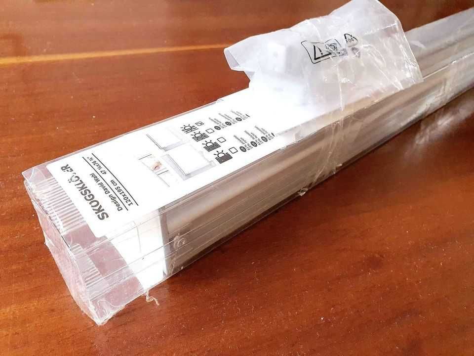 Vendo estore da Ikea modelo SKOGSKLÖVER, branco.