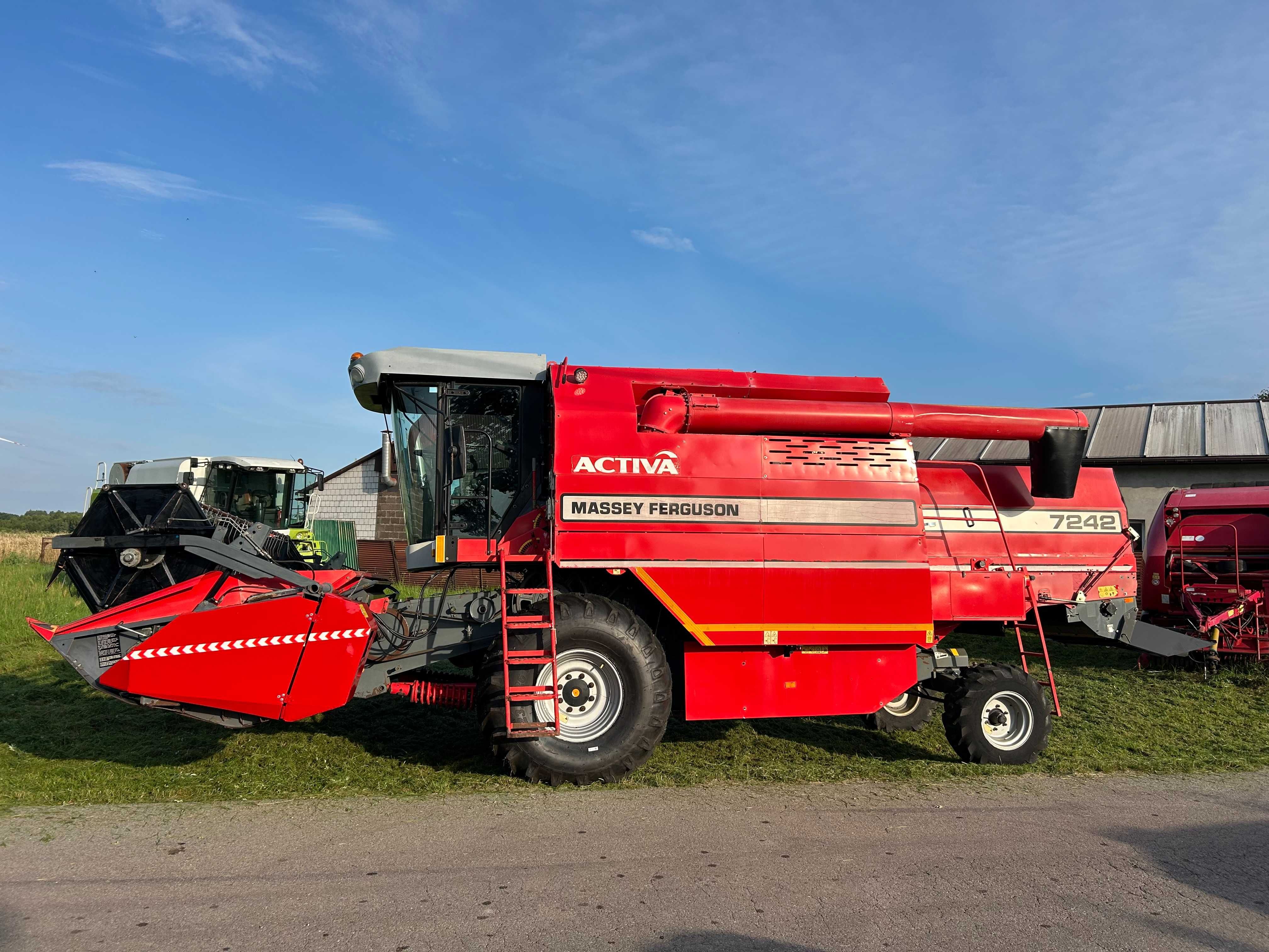 Massey Ferguson 7242 Activa 2003R Heder 4.2M Jak Medion Tucano  88VX