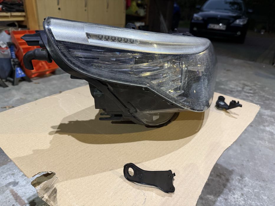 E61 bixenon skrętny europa prawy