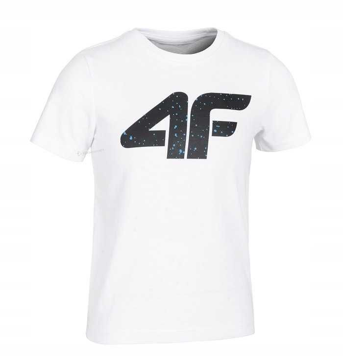 2 x 4f Chłopięca Koszulka T-shirt Bawełna / rozm 158
