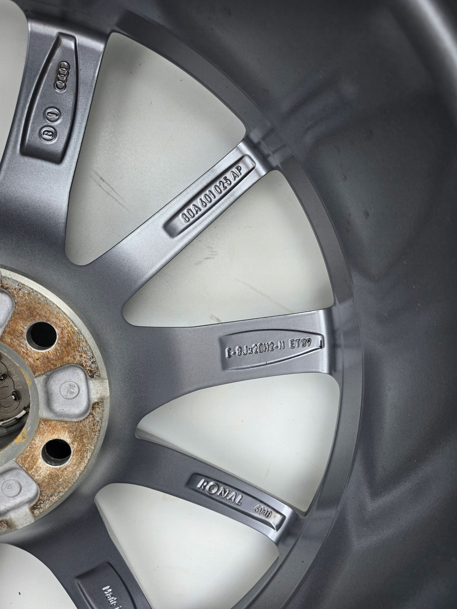 Audi Q5 S6 A6 C8 C7 A7 A8 S8 Q7 e Tron Audi Sport 20" 5x112 ET39…