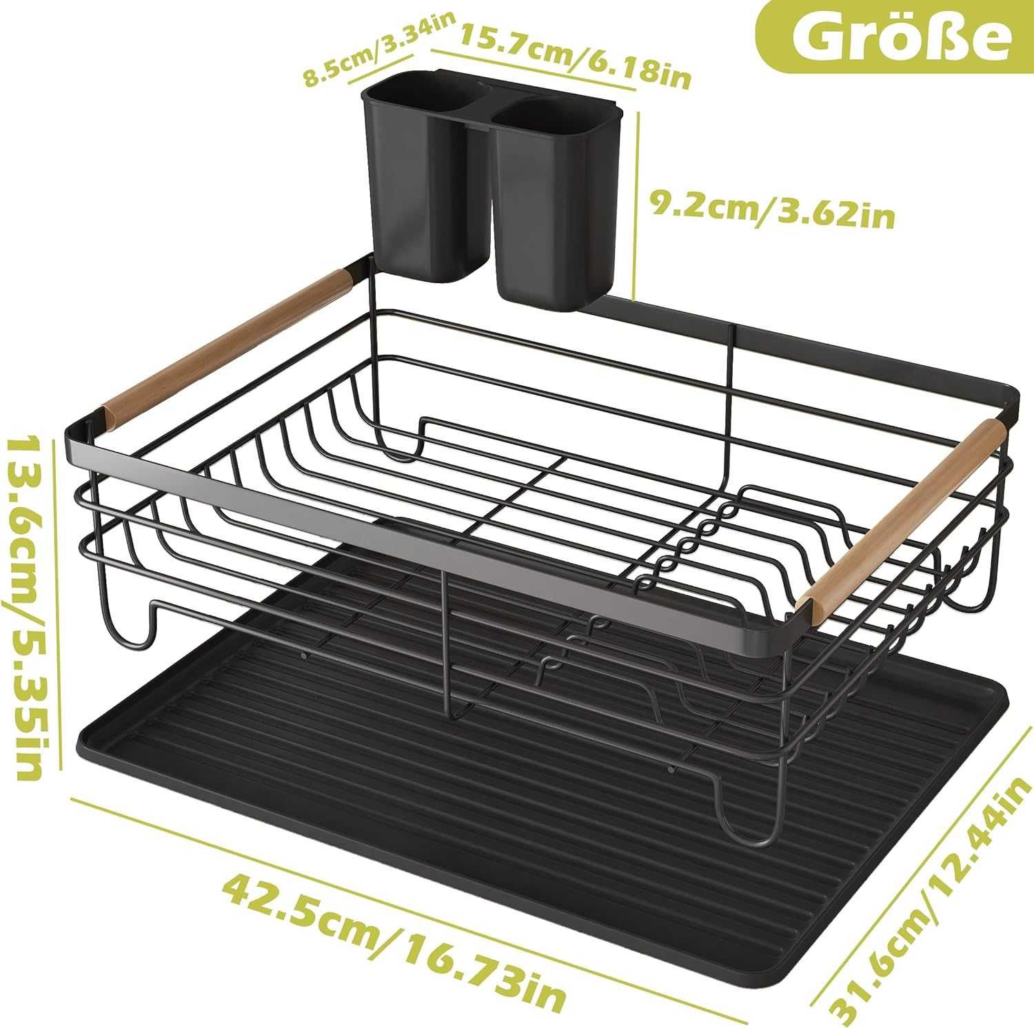 Ociekacz / suszarka / taca / stojak / 43×32×14cm / COVAODQ !5532-U!