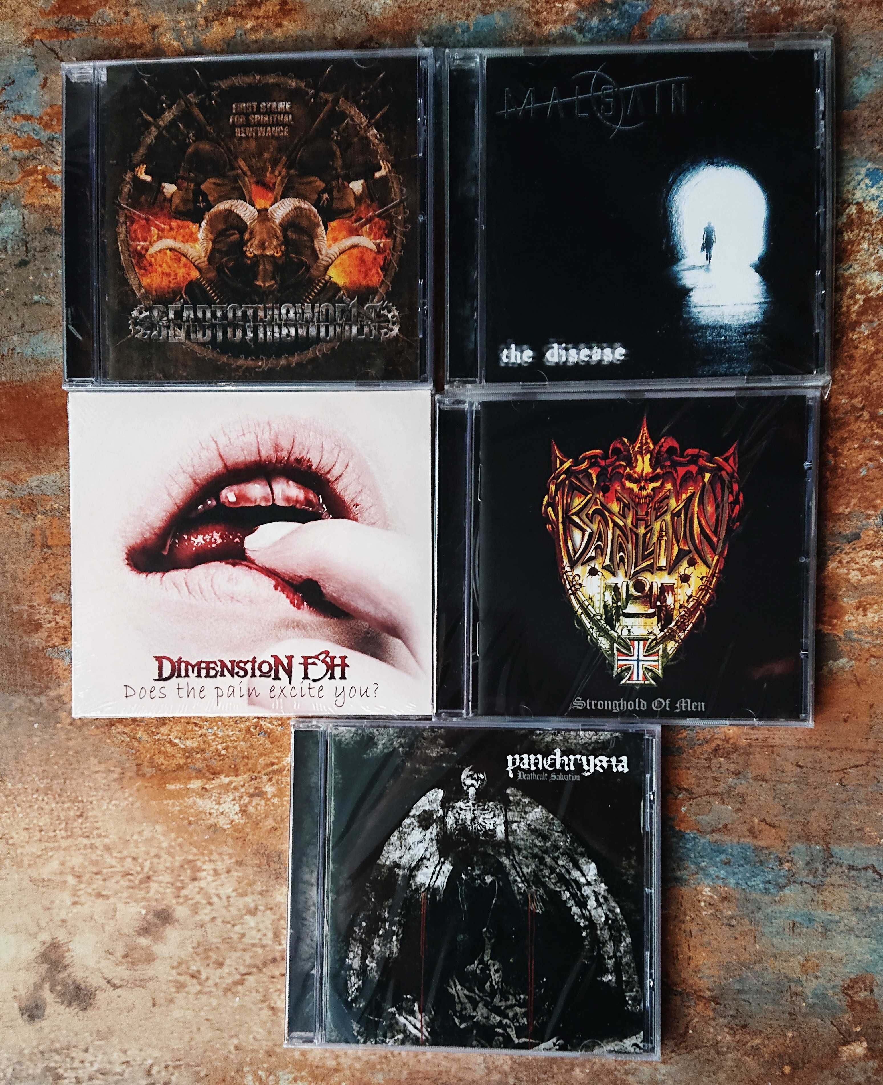Rock, Thrash, Black Metal - CD фірмові запаковані