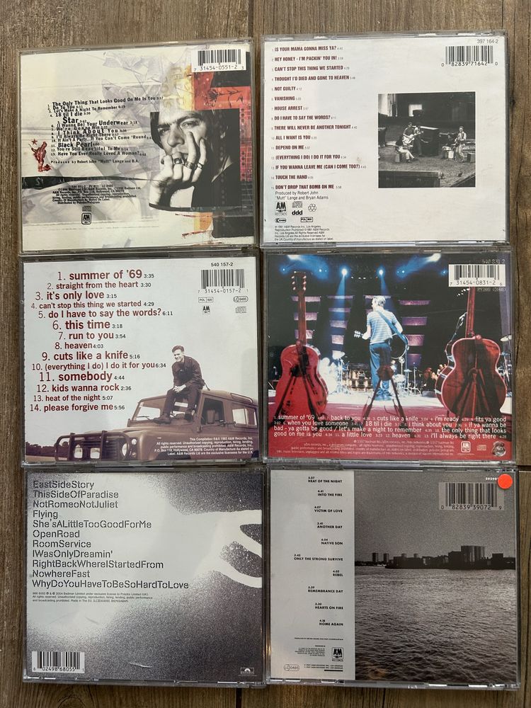 Bryan Adams płyty CD oryginslne stan bdb