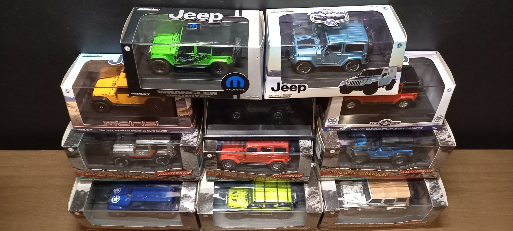 1:43 Jeep Wrangler kolekcja
