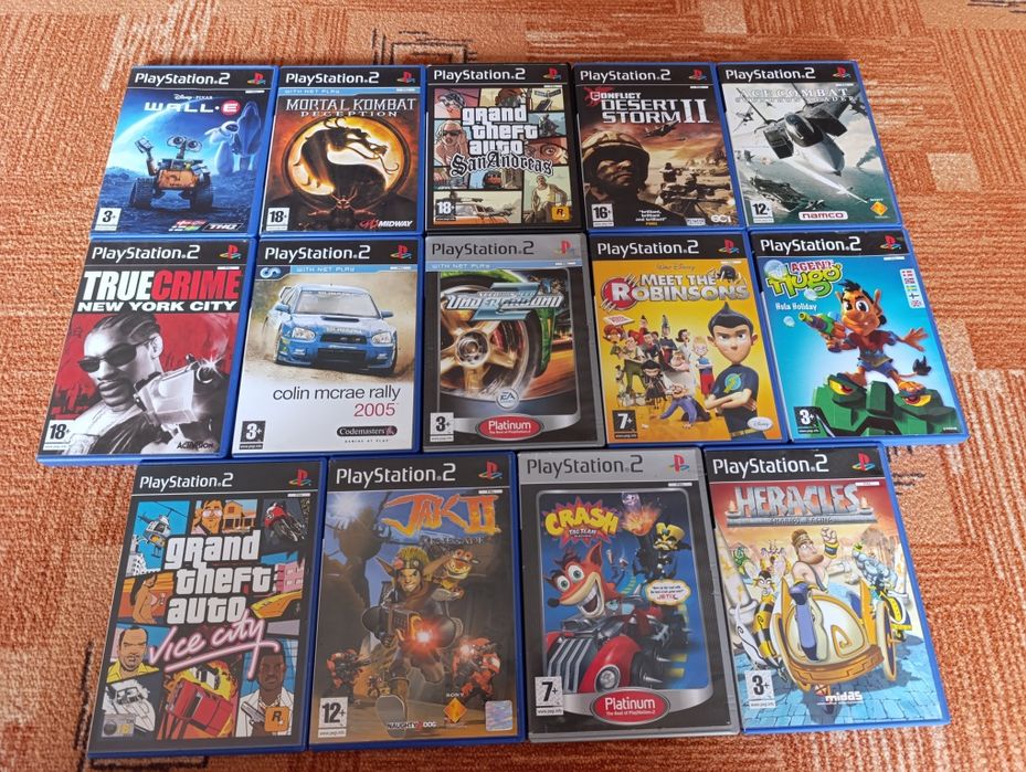Gry na PS2, ceny od 15zl