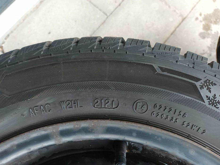 Koła zimowe OPEL 165/65 R14 4x100 / Felgi + opony BARUM 6mm / Ładne