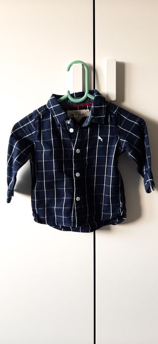 Granatowa koszula rozmiar 68 H&M