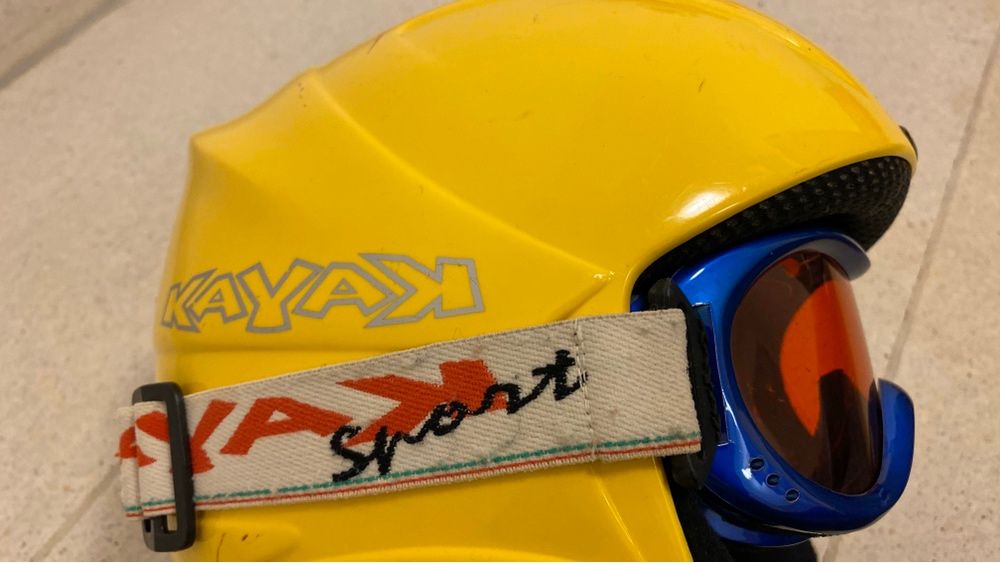 Kask narciarski z goglami dla dzieci Kayak