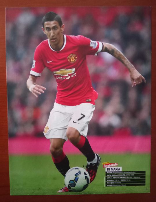 2 Posters Angel Di Maria