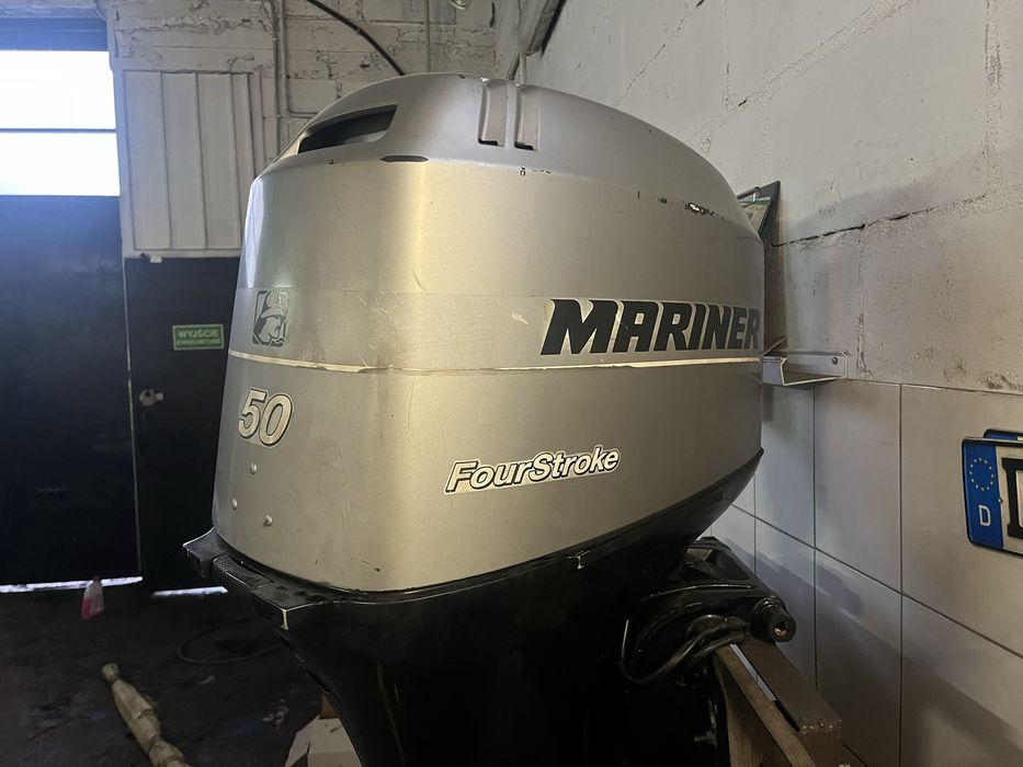 Silnik zaburtowy Mariner 50 KM z trymem Czterosuw